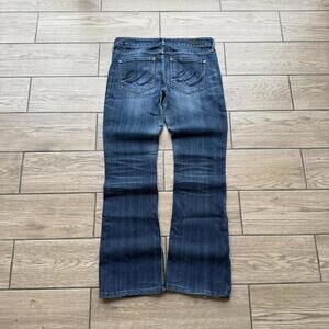 Y2K Express Jeans Denim Flared Boot Cut Womens Jeans